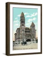 Bexar County Courthouse, San Antonio-null-Framed Art Print