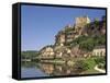 Beynac, Aquitaine, Dordogne, France-Michael Busselle-Framed Stretched Canvas