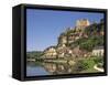 Beynac, Aquitaine, Dordogne, France-Michael Busselle-Framed Stretched Canvas