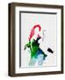 Beyoncé Watercolor-Lana Feldman-Framed Art Print