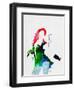 Beyoncé Watercolor-Lana Feldman-Framed Art Print