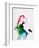 Beyoncé Watercolor-Lana Feldman-Framed Art Print