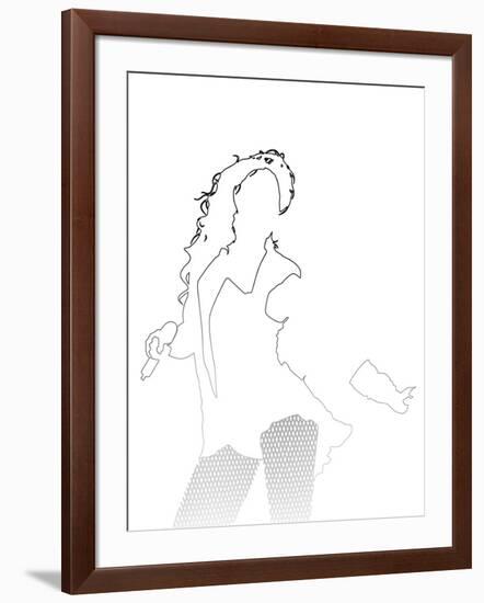 Beyonce-Logan Huxley-Framed Art Print