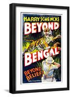 Beyond Bengal, 1934-null-Framed Art Print