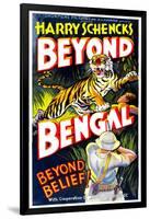 Beyond Bengal, 1934-null-Framed Art Print