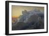 Beyond Man's Footsteps-Briton Riviere-Framed Giclee Print