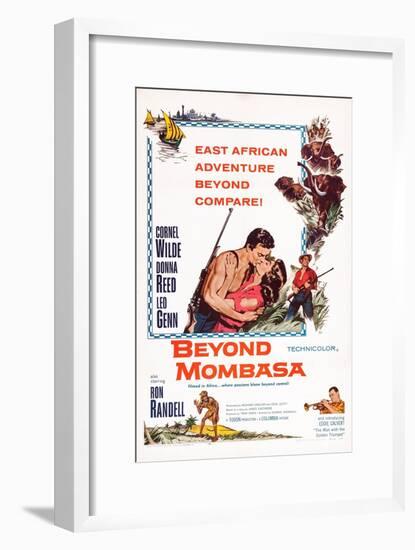 Beyond Mombasa-null-Framed Art Print