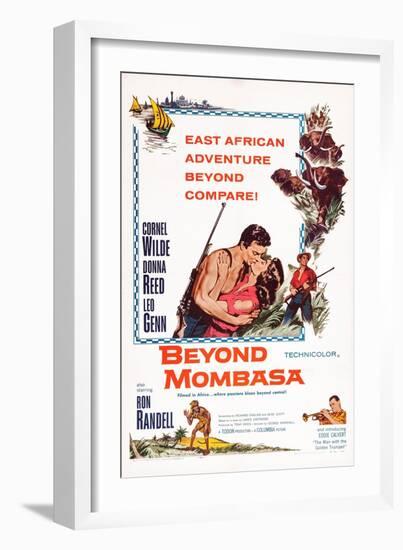 Beyond Mombasa-null-Framed Art Print