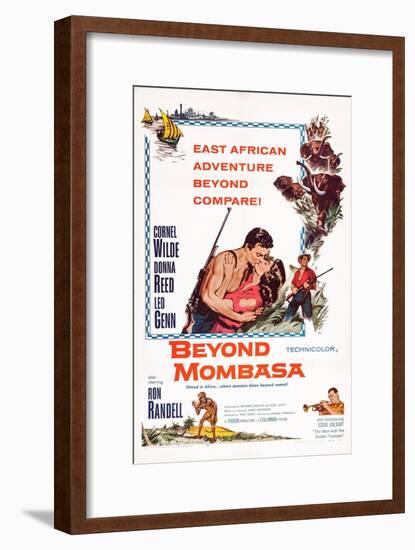 Beyond Mombasa-null-Framed Art Print
