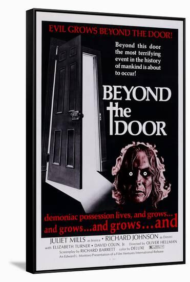 Beyond the Door, 1974-null-Framed Stretched Canvas