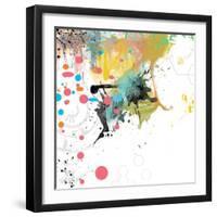 Beyond the Horizon 2-Jan Weiss-Framed Art Print