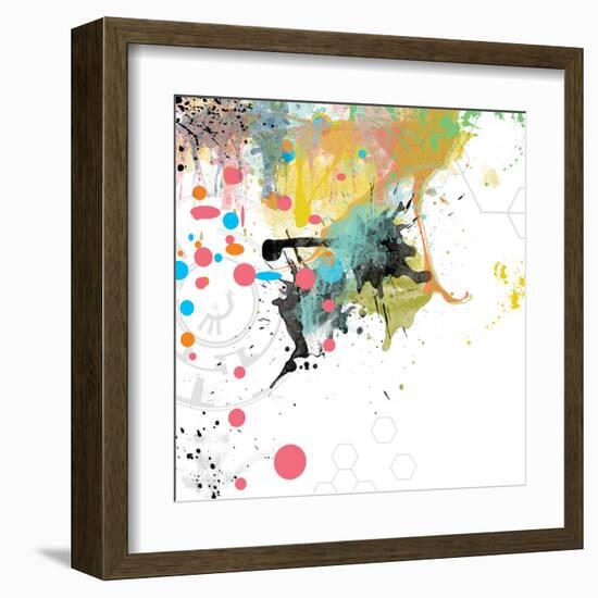 Beyond the Horizon 2-Jan Weiss-Framed Art Print