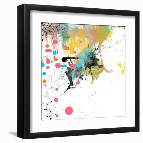 Beyond the Horizon 2-Jan Weiss-Framed Art Print