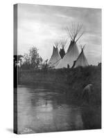 Beyond the Little Bighorn, 1908-Richard Throssel-Stretched Canvas