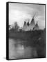 Beyond the Little Bighorn, 1908-Richard Throssel-Framed Stretched Canvas