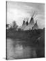 Beyond the Little Bighorn, 1908-Richard Throssel-Stretched Canvas