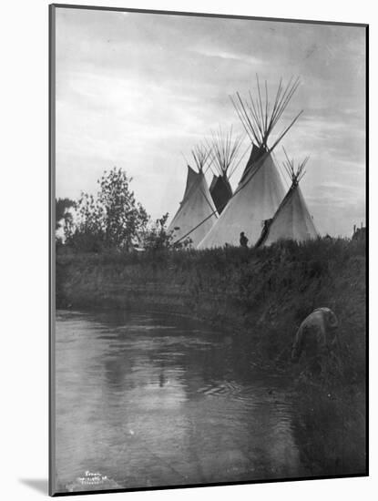 Beyond the Little Bighorn, 1908-Richard Throssel-Mounted Photographic Print