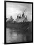 Beyond the Little Bighorn, 1908-Richard Throssel-Framed Photographic Print
