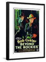 Beyond the Rockies-null-Framed Art Print