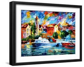 Beyond The Sea-Leonid Afremov-Framed Art Print