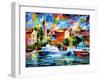 Beyond The Sea-Leonid Afremov-Framed Art Print