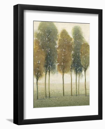 Beyond the Trees II-null-Framed Art Print