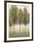 Beyond the Trees II-null-Framed Art Print