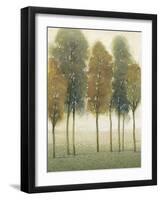 Beyond the Trees II-null-Framed Art Print