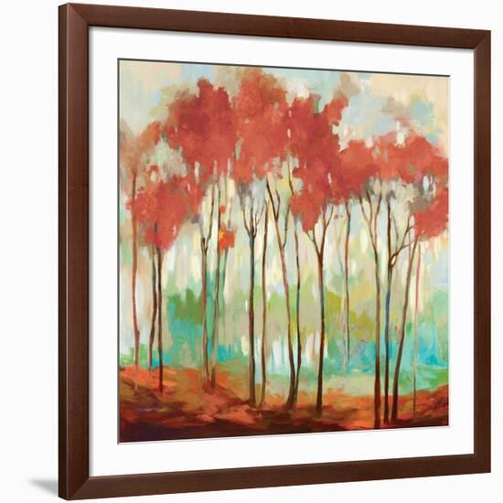 Beyond the Treetop-Allison Pearce-Framed Art Print