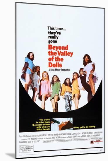 Beyond the Valley of the Dolls-null-Mounted Art Print