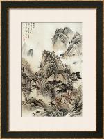 Beyond the Village-Yongsun Huang-Framed Art Print