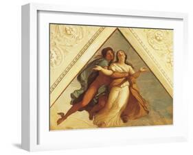 Bezel with Mercury, Fresco-Andrea Appiani-Framed Giclee Print