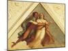 Bezel with Mercury, Fresco-Andrea Appiani-Mounted Giclee Print