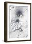 Bezymianny Volcano Emits a Plume of Steam and Gases from its Lava Dome-null-Framed Photographic Print