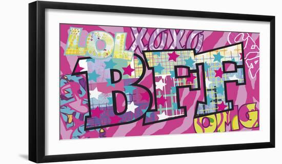 BFF (Best Friends Forever)-Tom Frazier-Framed Art Print