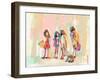 BFF's-Jenny Westenhofer-Framed Art Print