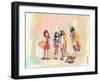 BFF's-Jenny Westenhofer-Framed Art Print