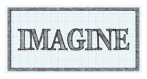 Sketched Words - Imagine-BG^Studio-Art Print