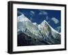 Bhagirathi Parbat, Himalayas, India-Nigel Callow-Framed Photographic Print