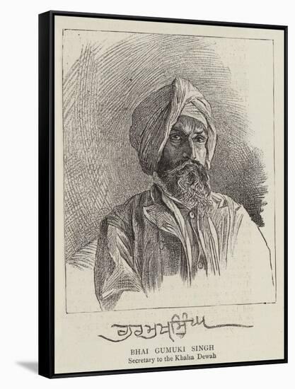 Bhai Gumuki Singh-null-Framed Stretched Canvas