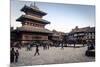 Bhairabnath Temple and Taumadhi Tole, Bhaktapur, UNESCO World Heritage Site, Nepal, Asia-Andrew Taylor-Mounted Photographic Print