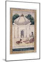 Bhairavi Ragini, Ragamala Album, School of Rajasthan, 19th Century-null-Mounted Giclee Print