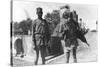 Bhistis, or Water Carriers, Agra, India, 1916-1917-null-Stretched Canvas