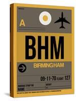 BHM Birmingham Luggage Tag I-NaxArt-Stretched Canvas