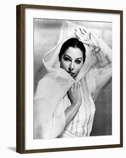 Bhowani Junction, Ava Gardner, Directed by George Cukor, 1956-null-Framed Photographic Print