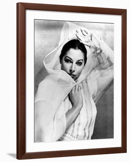 Bhowani Junction, Ava Gardner, Directed by George Cukor, 1956-null-Framed Photographic Print