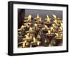 Bhuddist Temple with Candles, Kathmandu, Nepal-Gavriel Jecan-Framed Photographic Print