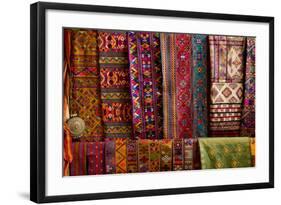 Bhutan Fabrics for Sale, Bhutan-Howie Garber-Framed Photographic Print