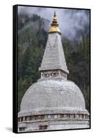 Bhutan, Himalaya, Stupa-Gavriel Jecan-Framed Stretched Canvas