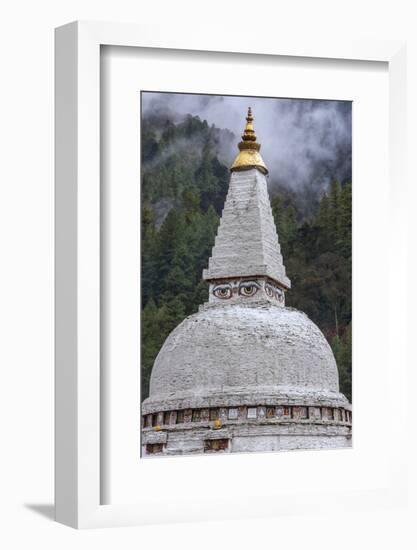 Bhutan, Himalaya, Stupa-Gavriel Jecan-Framed Photographic Print